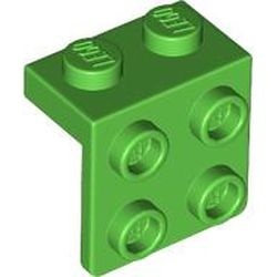 44728-36 Verbindingsplaat 1x2- 2x2 groen, helder NIEUW *1B258