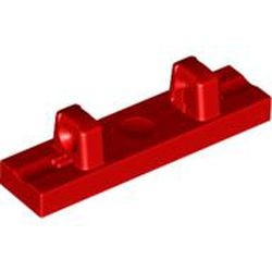 44822-5 Tegel 1x4 met twee vingers bovenop rood NIEUW *1B352