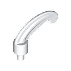 4502a-1 Pluim- klein wit NIEUW *0L0000