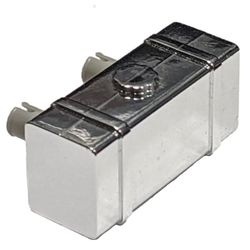45408-22G Benzinetank 2x4 met pinnen chrome zilver gebruikt *