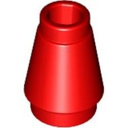 4589b-5 Kegel 1x1x1 rood NIEUW *1B085