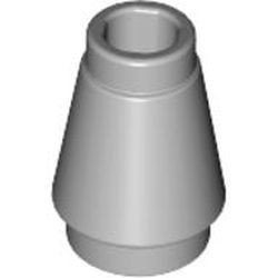 4589b-86 Kegel 1x1x1 grijs, licht (blauwachtig) NIEUW *1B085