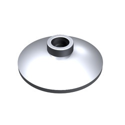 4740-67 Schotel 2x2 zilver, metallic NIEUW *1B047
