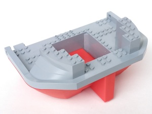 47986c01-5G Bootromp 16x22 achtersteven rood gebruikt *