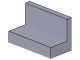 4865-86 Paneel 1x2x1 (bankje) rechte hoeken grijs, licht (blauwachtig) NIEUW *1B017