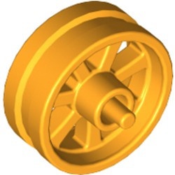 50862-110 Wiel voor motor oranje, lichthelder NIEUW *5W000