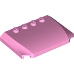 52031-104 Wig 4x6x2/3 (motorklep breed) roze, helder NIEUW *0B004