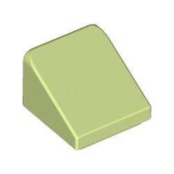 54200-158 Dakpan klein 30 graden 1x1x 2/3 geelgroen NIEUW *1B191
