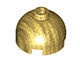 553-115 Steen, 2x2x1 dome TOP goud, parel NIEUW *1B080