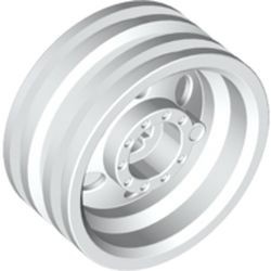 56904-1 Wiel 30 x14 (dun wiel) ALLEEN VELG wit NIEUW *5W000