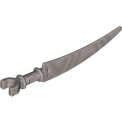 59229-95G Zwaardmes met clip zilver, mat gebruikt *1R0000