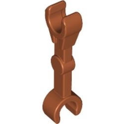 59230-68 Mechanische arm 1x3 met clip VERICALE grip oranje, donker NIEUW *0W002