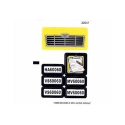 60060stk01 STICKER 60060 Auto Transporter NIEUW *0S0000