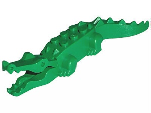 6026c01-6G Krokodil groen gebruikt *0D000