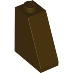 60481-120G Dakpan 65 graden 1 breed bruin, donker gebruikt *1D024