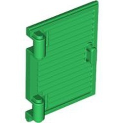 60800a-6 Luik groot, breed 1x2x3 MET scharnier en hendel groen NIEUW *1L0000