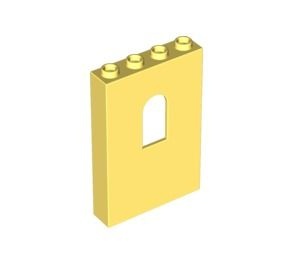 60808-103 Paneel 1x4x6 met raam zonder kanteel geel, lichthelder NIEUW *