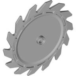 61403-86 Technic, cirkelzaagblad 9x9 grijs, licht (blauwachtig) NIEUW *0L0000