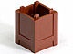 61780-88 Box met top opening bruin, roodachtig NIEUW *5K000