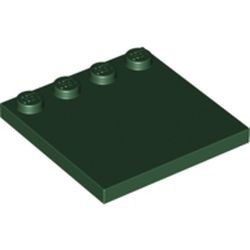6179-80 Tegel 4x4 met noppen zijkant groen, donker NIEUW *5K0000