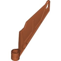 61800-68 Bionicle kleine vleugel/staart oranje, donker NIEUW *