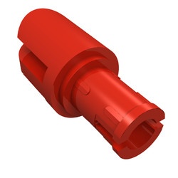 6217-5G Arm met pin en drie vingers rood gebruikt *5K000