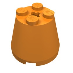 6233-4 Kegel 3x3x2 oranje NIEUW *1L088