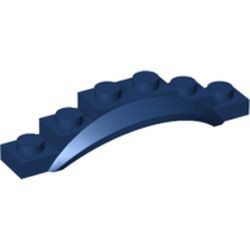62361-63 Spatbord 6x1 1/2x1 met boog blauw, donker NIEUW *0B006