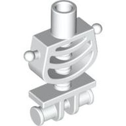 6260-1 Torso Skelet, dunne schouderpinnen wit NIEUW *0B0000