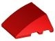 64225-5G Steen, wig 4x3 geen noppen bovenop rood gebruikt *1D012