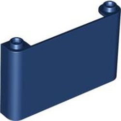 64453-63G Ruit plat 1x6x3 blauw, donker gebruikt *1L0000