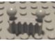 6574-9G Technic, Tandwiel heugel 1x2 met kogelgewrichten lichtgrijs (klassiek) gebruikt *0D000
