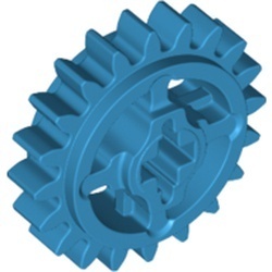69779-153 Technic, Tandwiel 20 tanden blauw, donkerazuur NIEUW *0D026