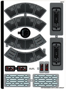 75216stk01 STICKER 75216 Snoke's Throne Room NIEUW *0S0000