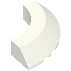 76795-1 Steen 5x5x1 met dakpsn 5 graden wit NIEUW *