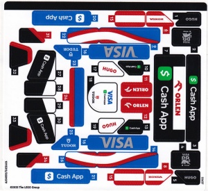 77246stk01 STICKER 77246stk01 Visa Cash App RB VCARB 01 NIEUW *0S0000