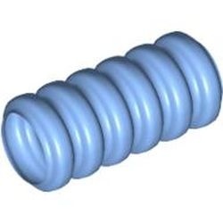 78c02-42G Slang geribbeld 2 nops blauw, midden gebruikt *5D0000