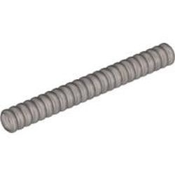 78c08-66G Slang geribbeld lengte 8 noppen grijs, lichtparel gebruikt *5D0000