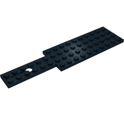 805-11G Auto, bodemplaat 4x16 zwart gebruikt *