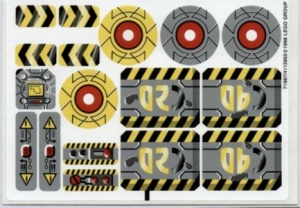 8482stk01 STICKER CyberMaster NIEUW *0S0000