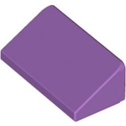 85984-157 Dakpan klein 30 graden 2x1x 2/3 (2 nop breed) lavender, midden NIEUW *1B192