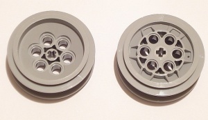 86652-86 Wiel 43.2x18mm - KORTE ASHOUDER grijs, licht (blauwachtig) NIEUW *5W000