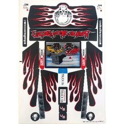 8682stk01 STICKER 'Nitro Racer NIEUW *0S0000