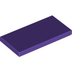 87079-89 Tegel 2x4 paars, donker NIEUW *1B137