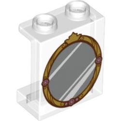 87552pb058-12 Paneel 1x2x2 Spiegel transparant NIEUW *1L0000