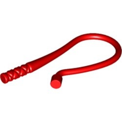 88704-5 Zweep,1/3 gebogen rood NIEUW *0L0000