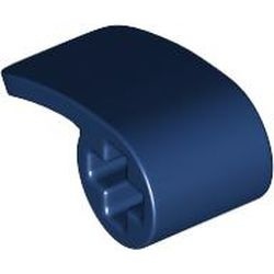89679-63 Technic, paneel gebogen 2x1x1 blauw, donker NIEUW *4T089