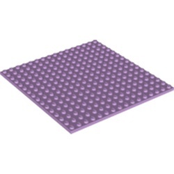91405-154 Platte plaat 16x16 lavender, licht NIEUW *5K0000