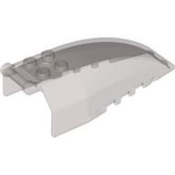 92579-13 Cockpit glas 8x4x2 met 4 noppen en hendel transparant zwart NIEUW *3L0000