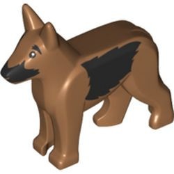 92586pb04-150 Hond duitse herder caramel, midden NIEUW *0D000